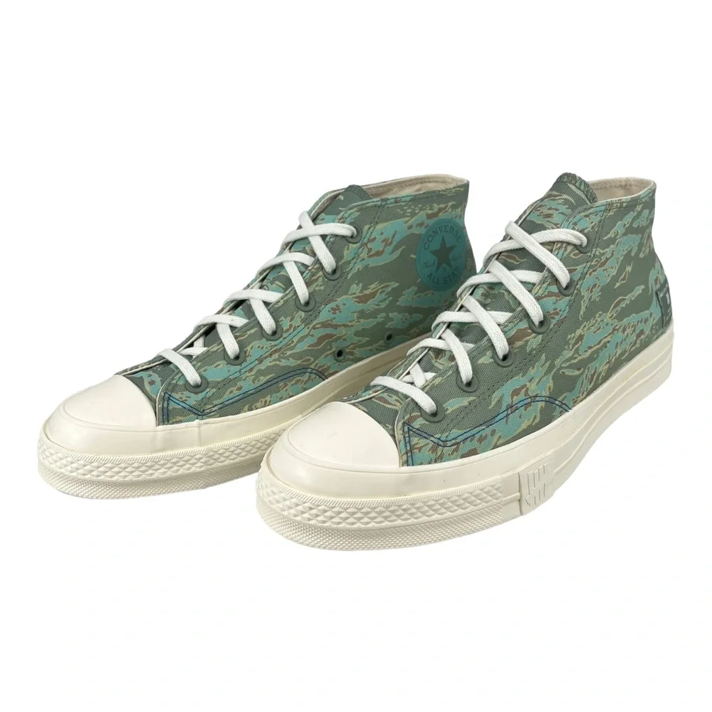 Converse Chuck All Star‎ x Undefeated Men 10.5 Women 12.5 Tiger Camo Mid Sneaker